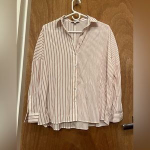 Silky striped Express top